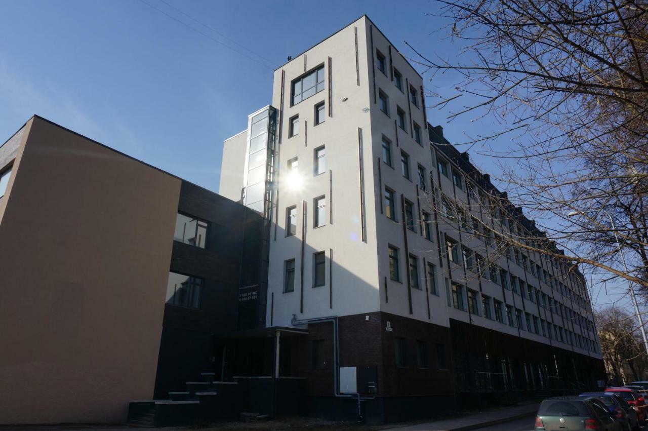 Vilnius Apartment With Stained Glass Экстерьер фото