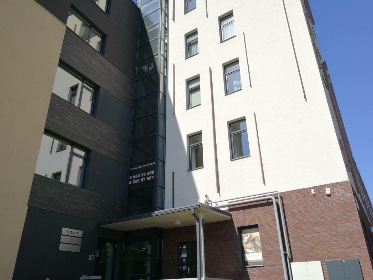 Vilnius Apartment With Stained Glass Экстерьер фото