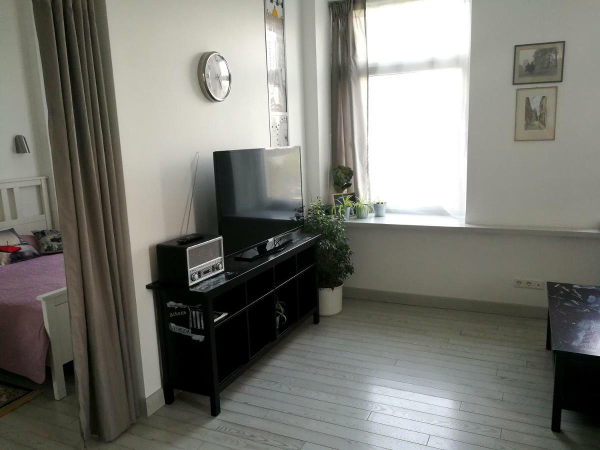 Vilnius Apartment With Stained Glass Экстерьер фото